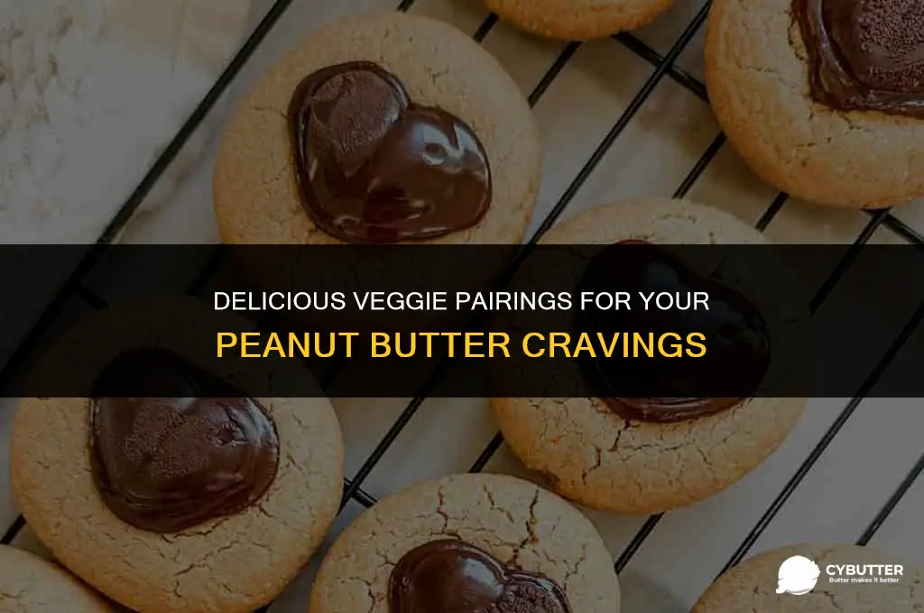 what veggies are good with peanut butter