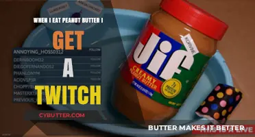 Peanut Butter Twitch: Unraveling My Unexpected Reaction to a Classic Spread