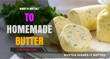 Perfect Timing: When to Add Salt to Homemade Butter for Optimal Flavor
