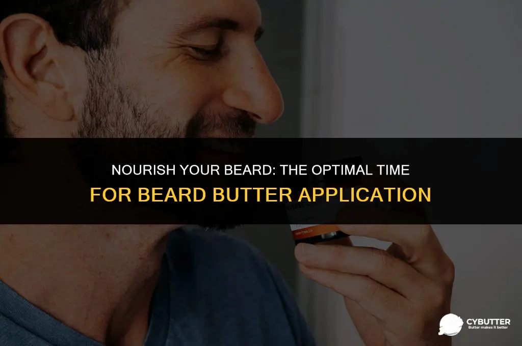 when to use beard butter