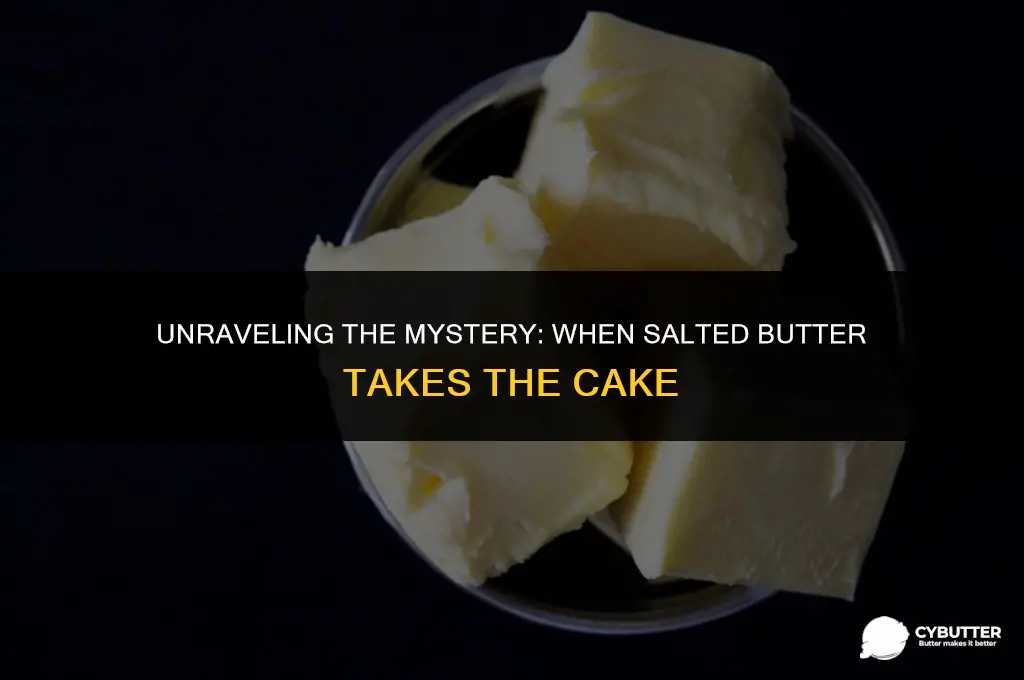 when to use salted butter