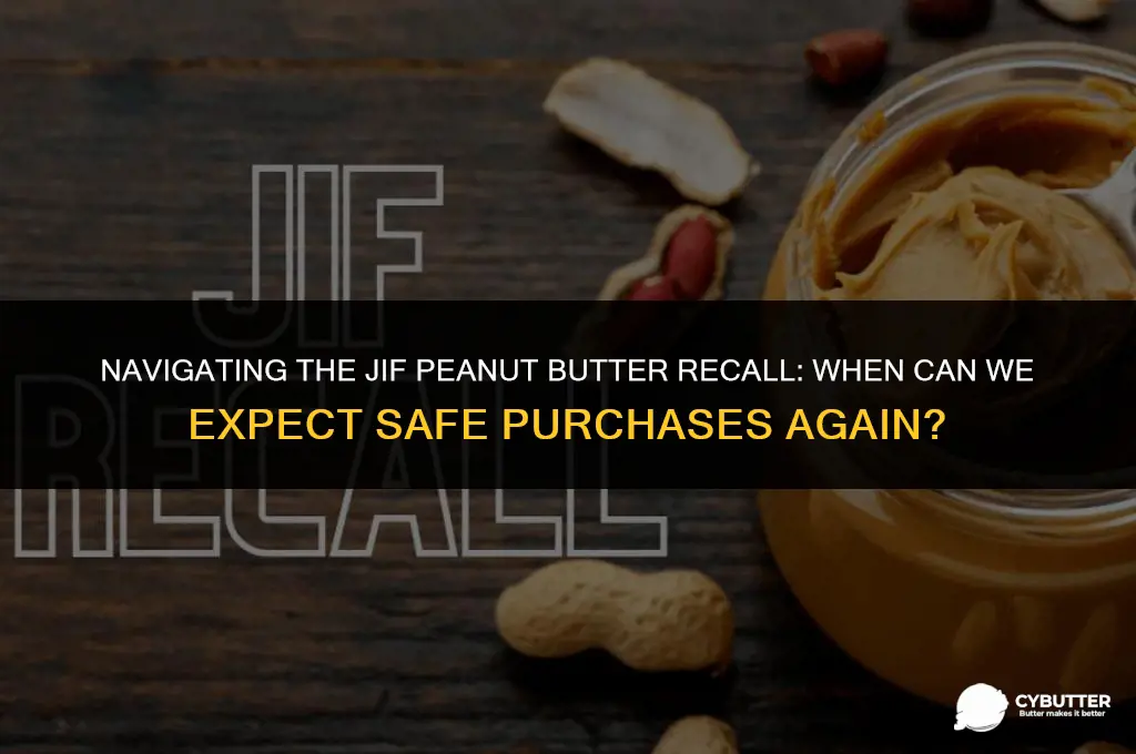 when will it be safe to buy jif peanut butter