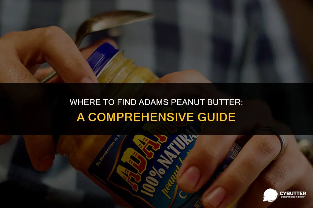 where can i buy adams peanut butter