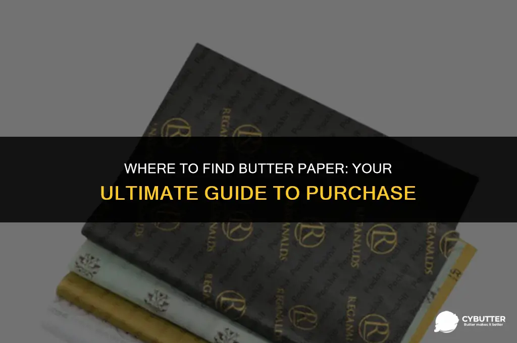 where can i buy butter paper