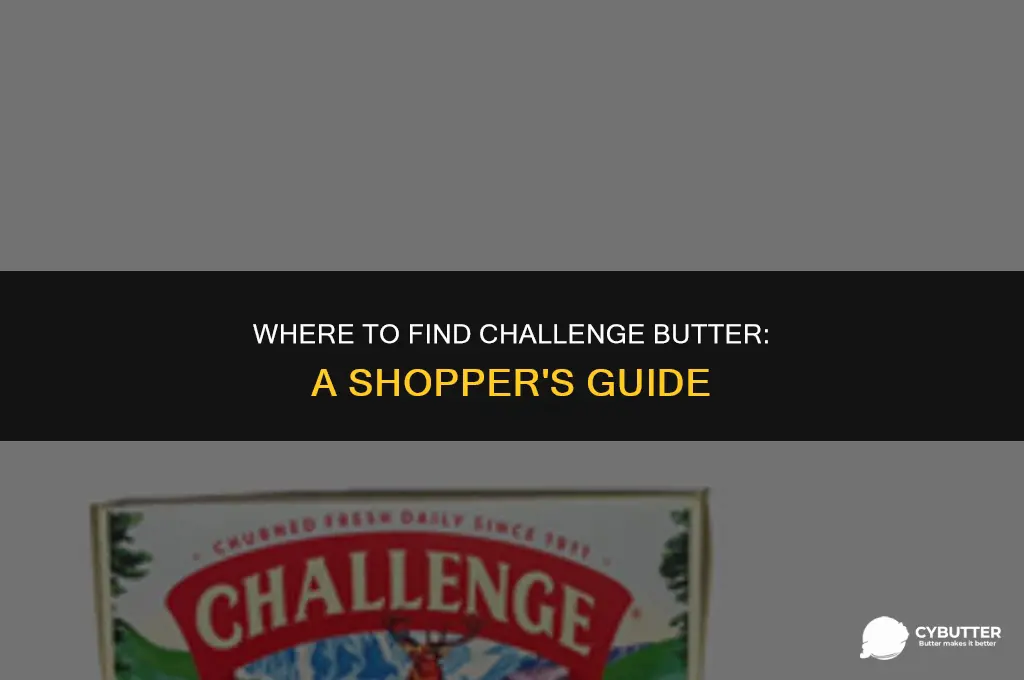 where can i buy challenge butter