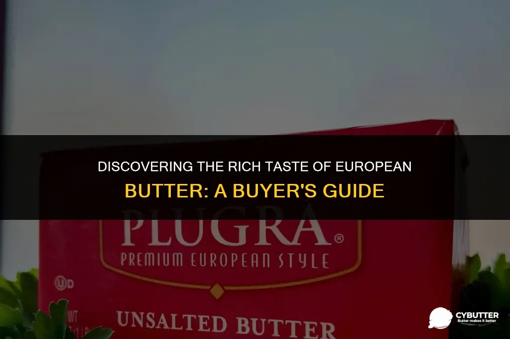 where can i buy european butter