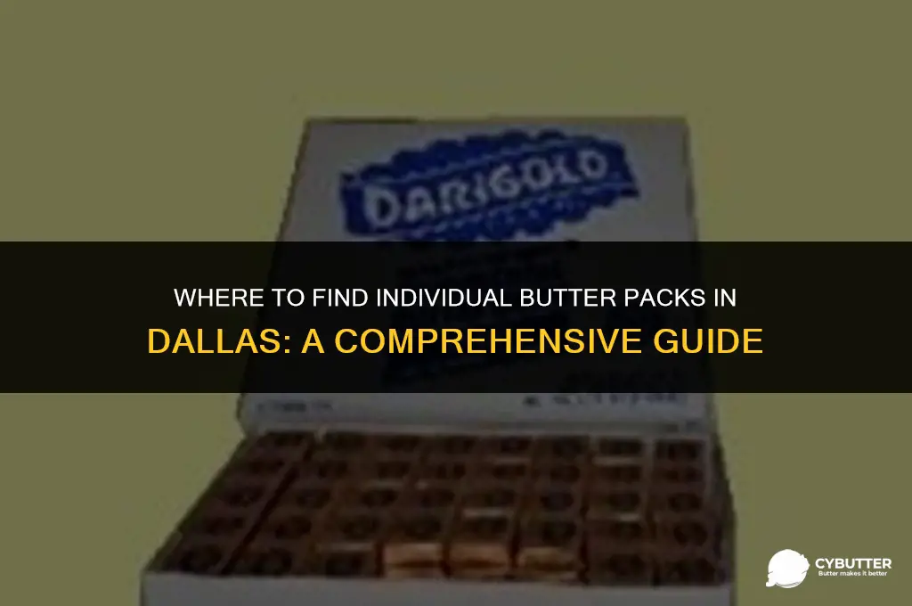 where can i buy individual butter packsts in 75248