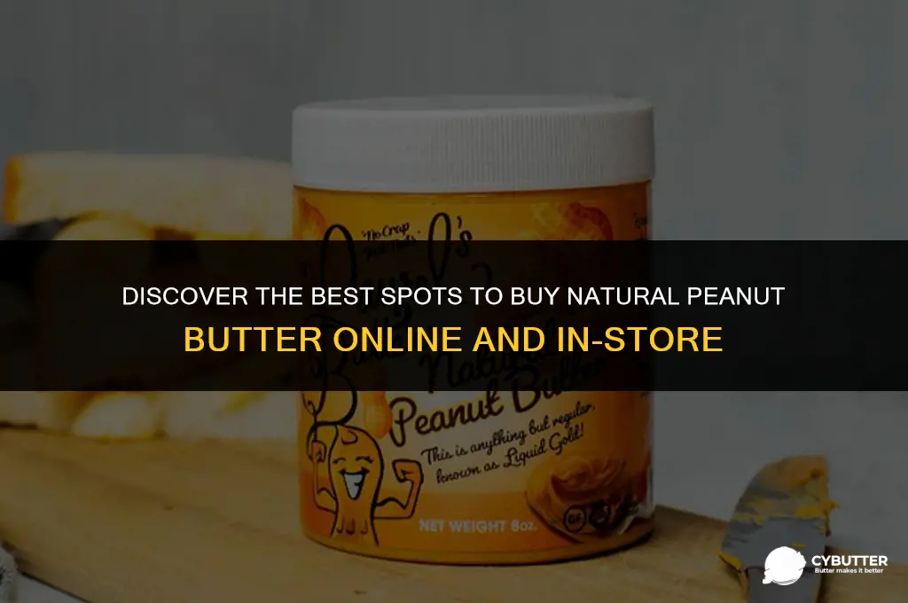 where can i buy natural peanut butter