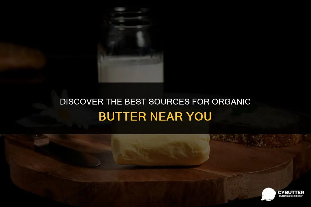 where can i buy organic butter