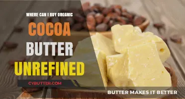 Where to Find Pure, Unrefined Organic Cocoa Butter: A Comprehensive Guide
