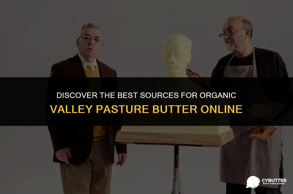 where can i buy organic valley pasture butter