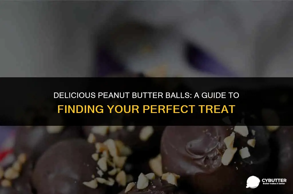 where can i buy peanut butter balls