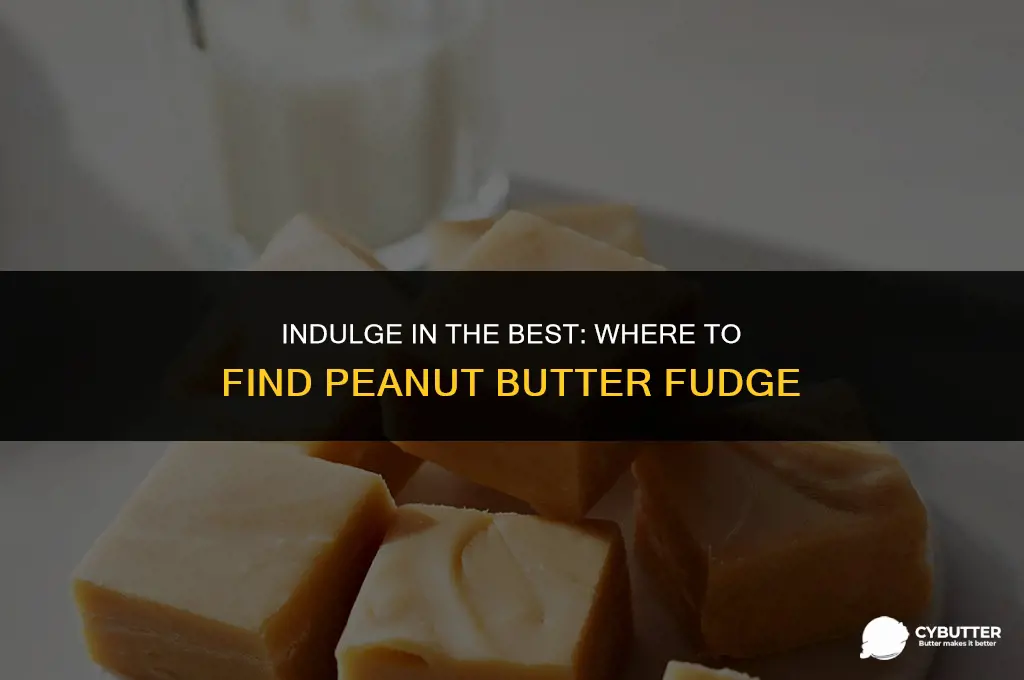 where can i buy peanut butter fudge