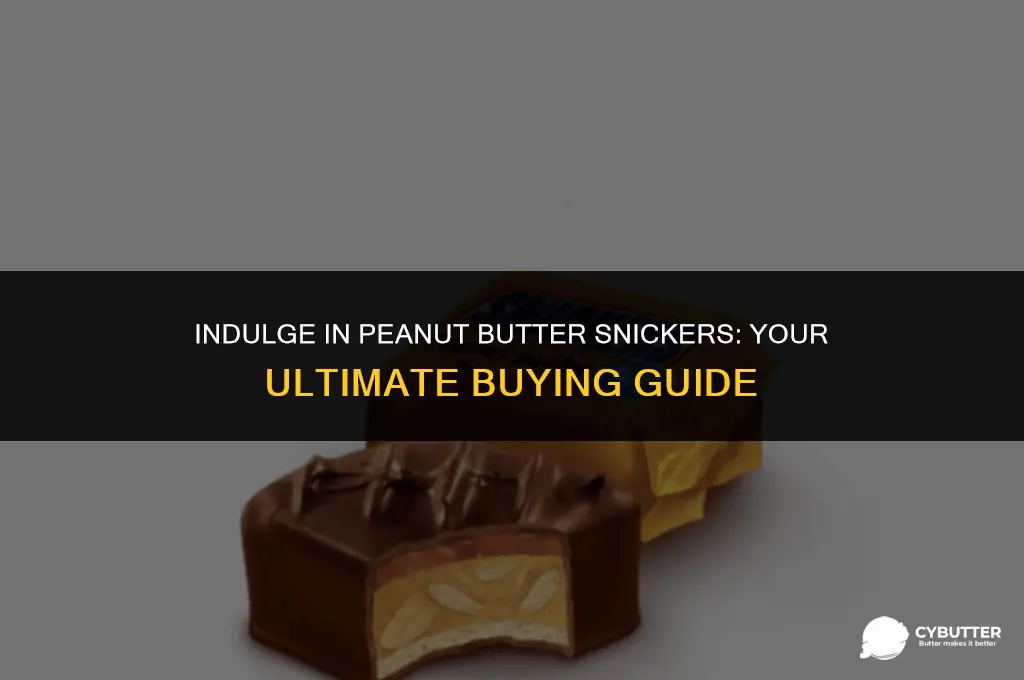 where can i buy peanut butter snickers