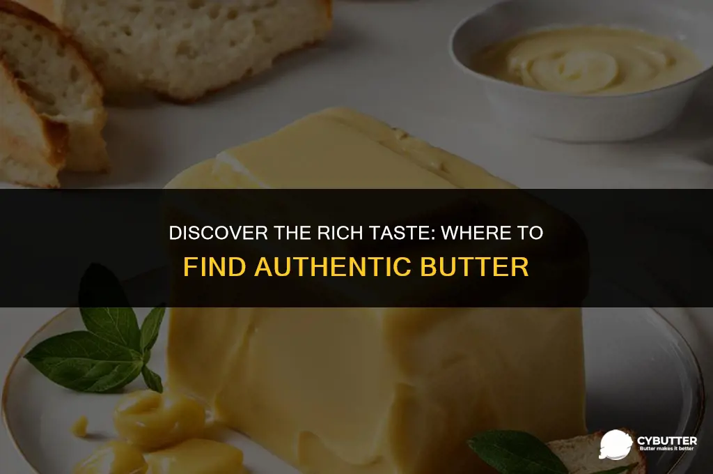 where can i buy real butter