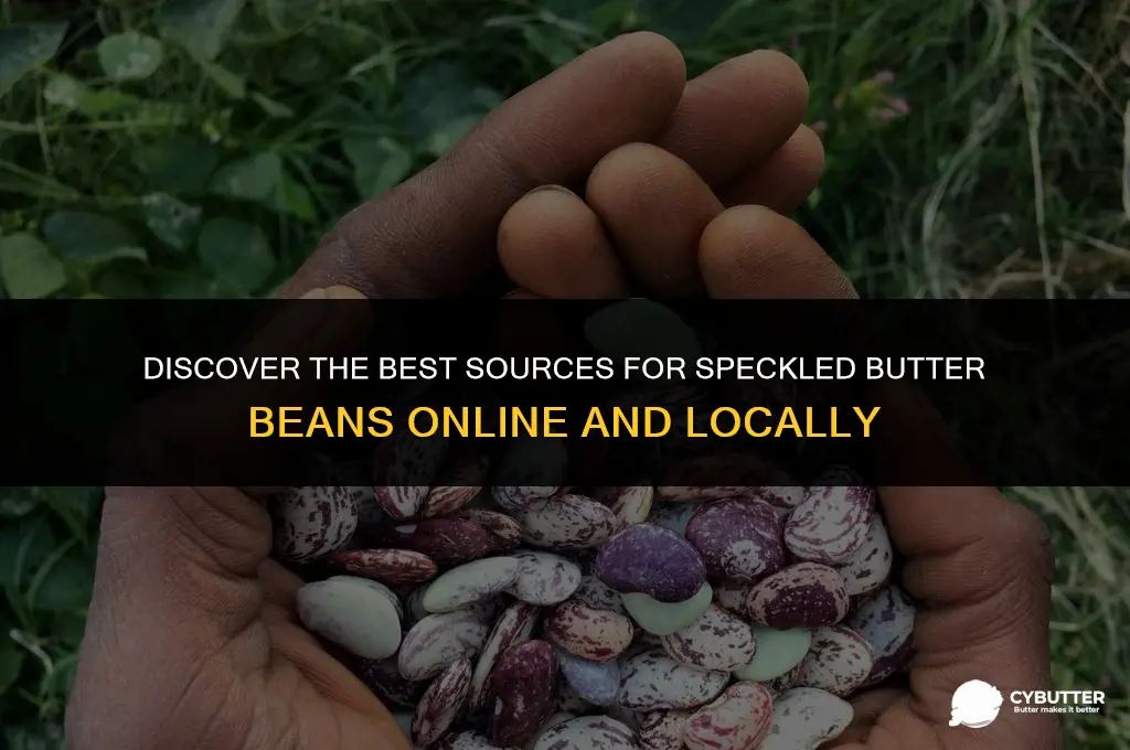 where can i buy speckled butter beans