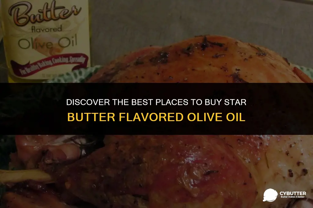 where can i buy star butter flavored olive oil