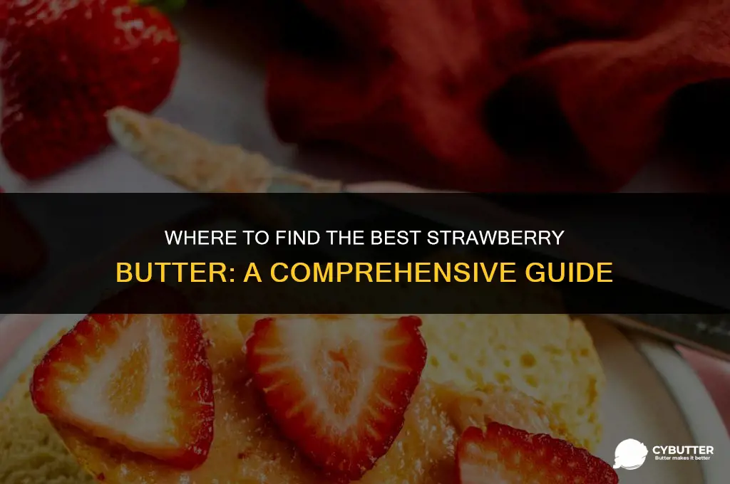 where can i buy strawberry butter