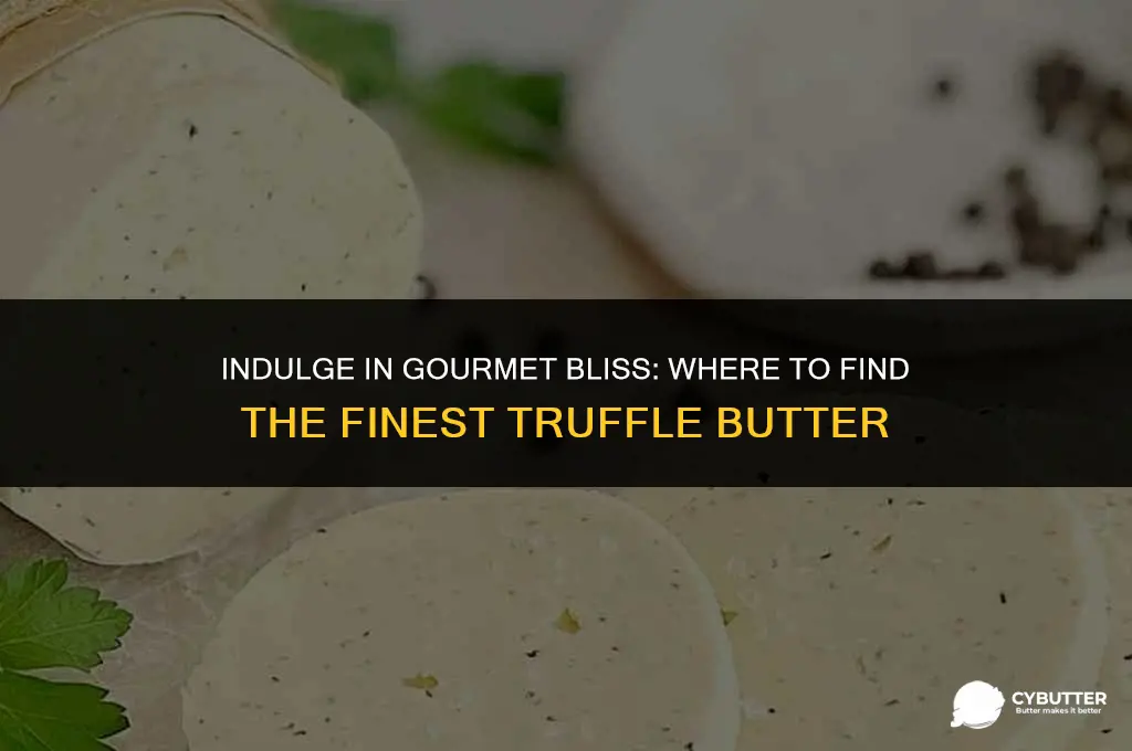 where can i buy truffle butter
