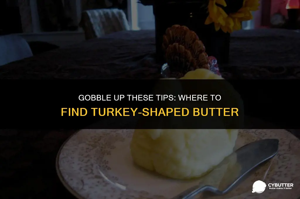 where can i buy turkey shaped butter
