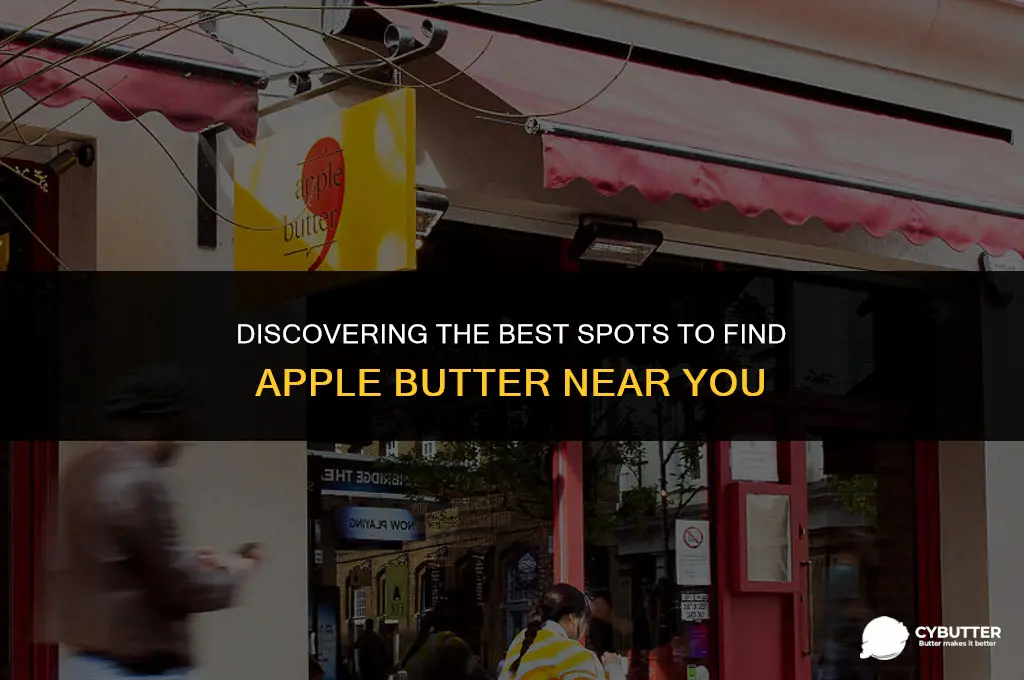 where can i find apple butter