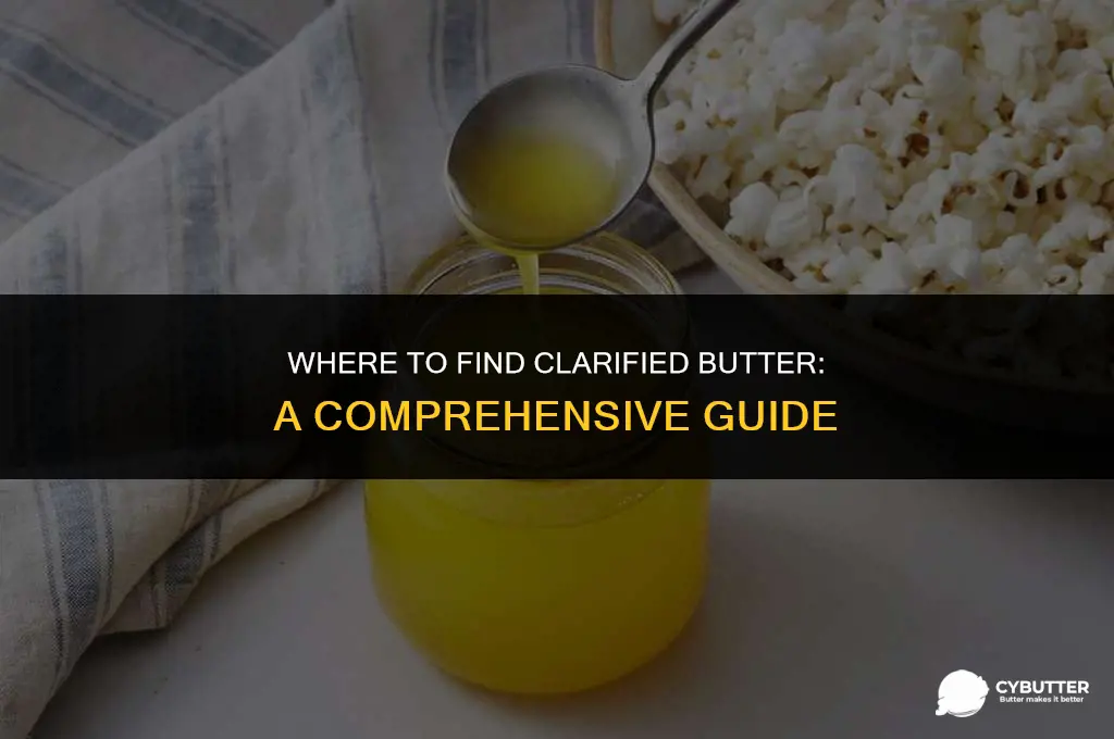 where can i find clarified butter