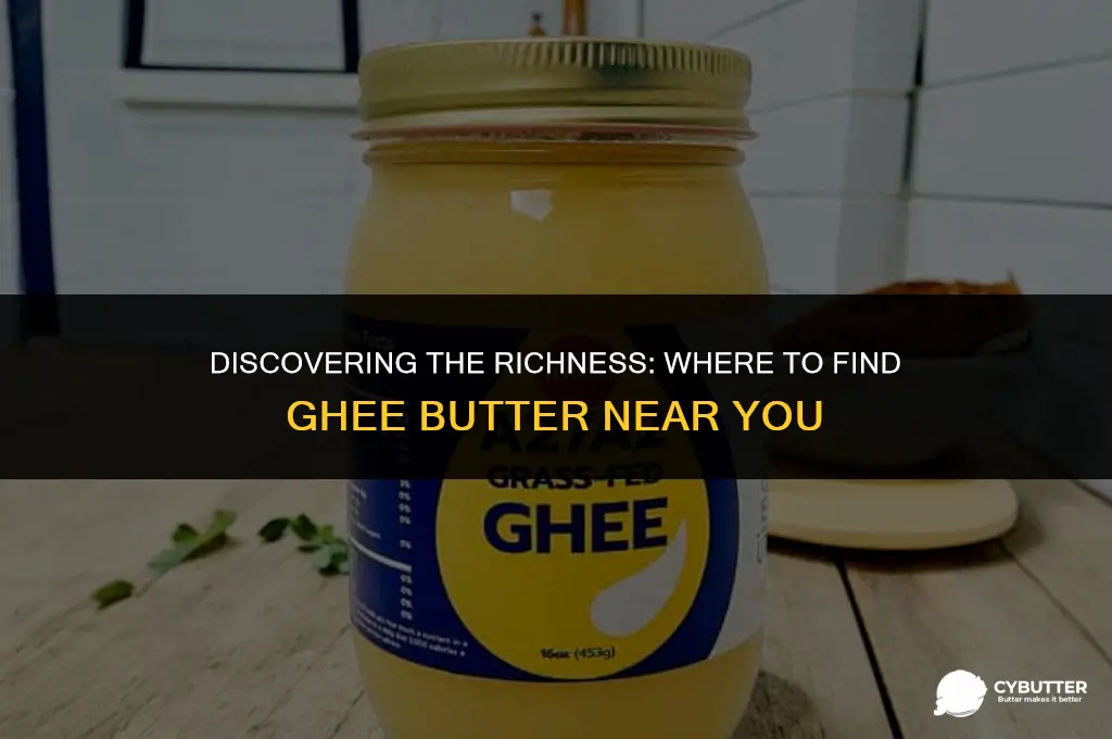 where can i find ghee butter