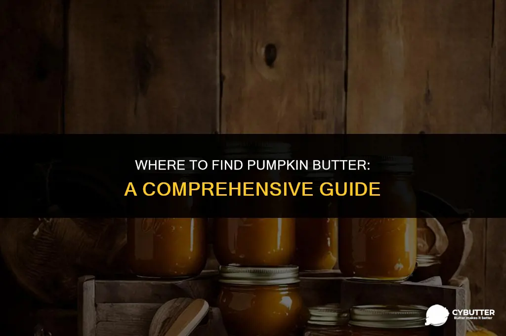 where can i find pumpkin butter