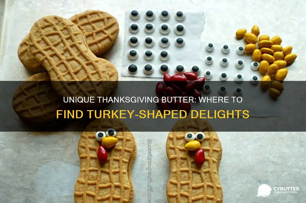 where can i get butter shaped like a turkey