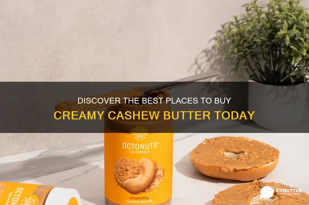 where can i get cashew butter