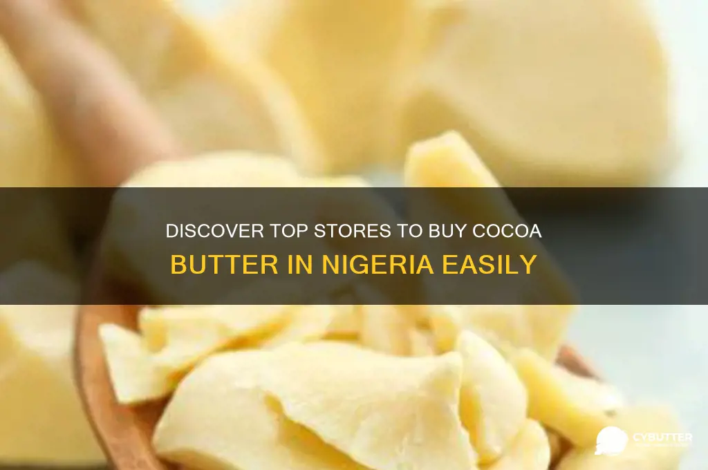 where can i get cocoa butter in nigeria