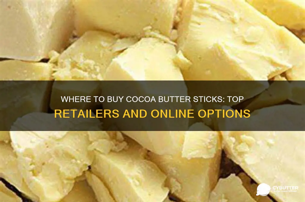 where can i get cocoa butter stick