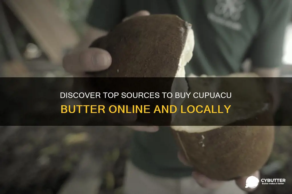 where can i get cupuacu butter