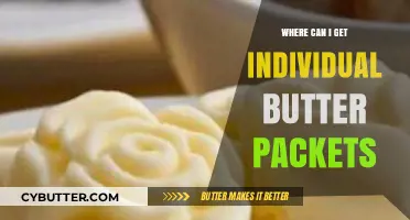 Where to Find Individual Butter Packets for Convenience and Freshness