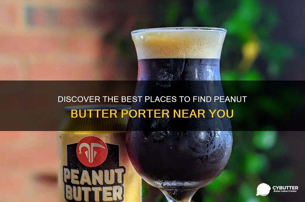 where can i get peanut butter porter