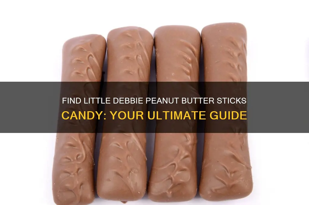 where can i get peanut butter sticks candy little debbie