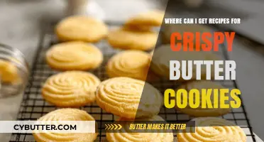 Discover Delicious Crispy Butter Cookie Recipes: Top Sources & Tips