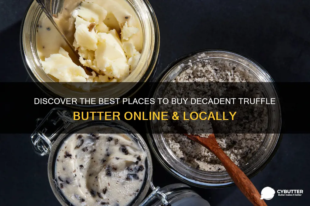 where can i get truffle butter