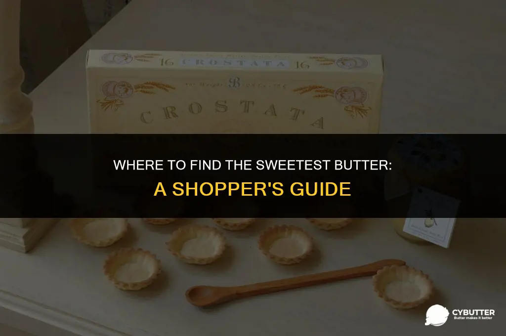 where can you buy sweet butter