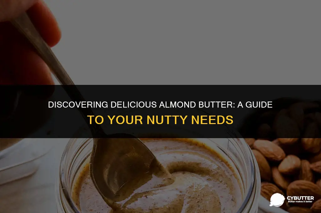 where can you find almond butter