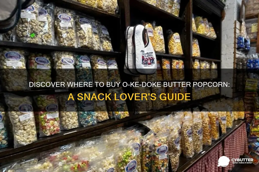 where can you get o-ke-doke butter popcorn
