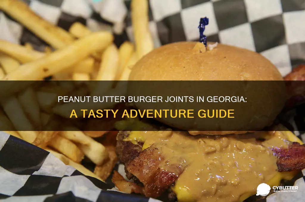 where can you get peanut butter burgers in a ga