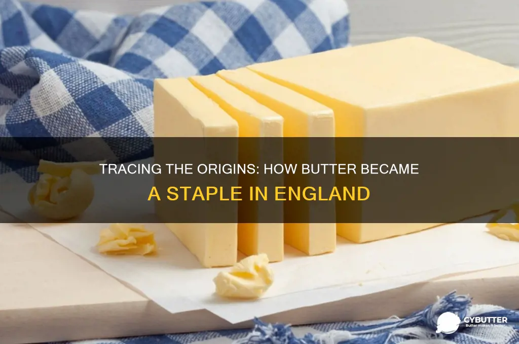 where did the english get butter