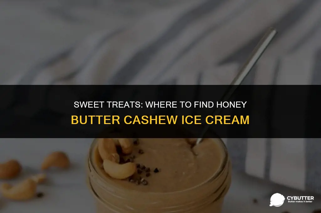 where do i buy honey butter cashew ice cream