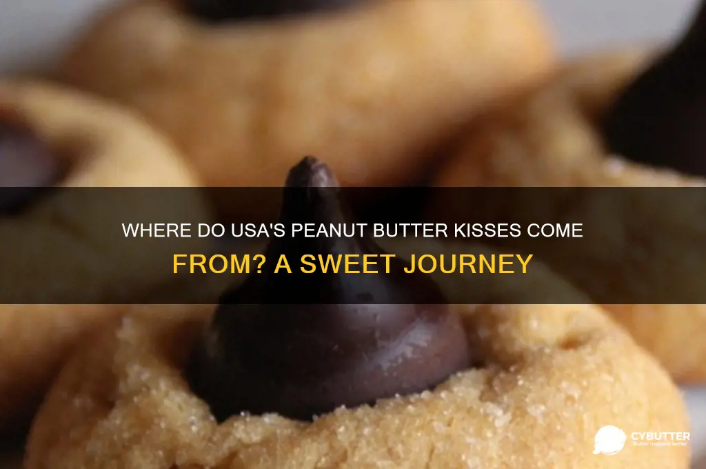 where do usa get peanut butter kisses
