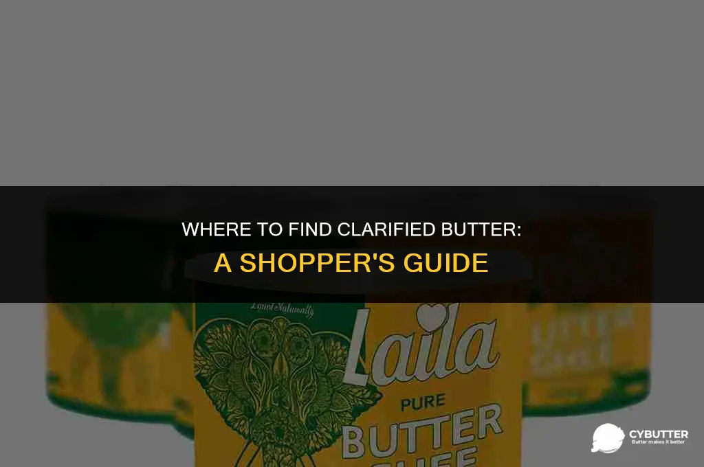 where do you buy clarified butter