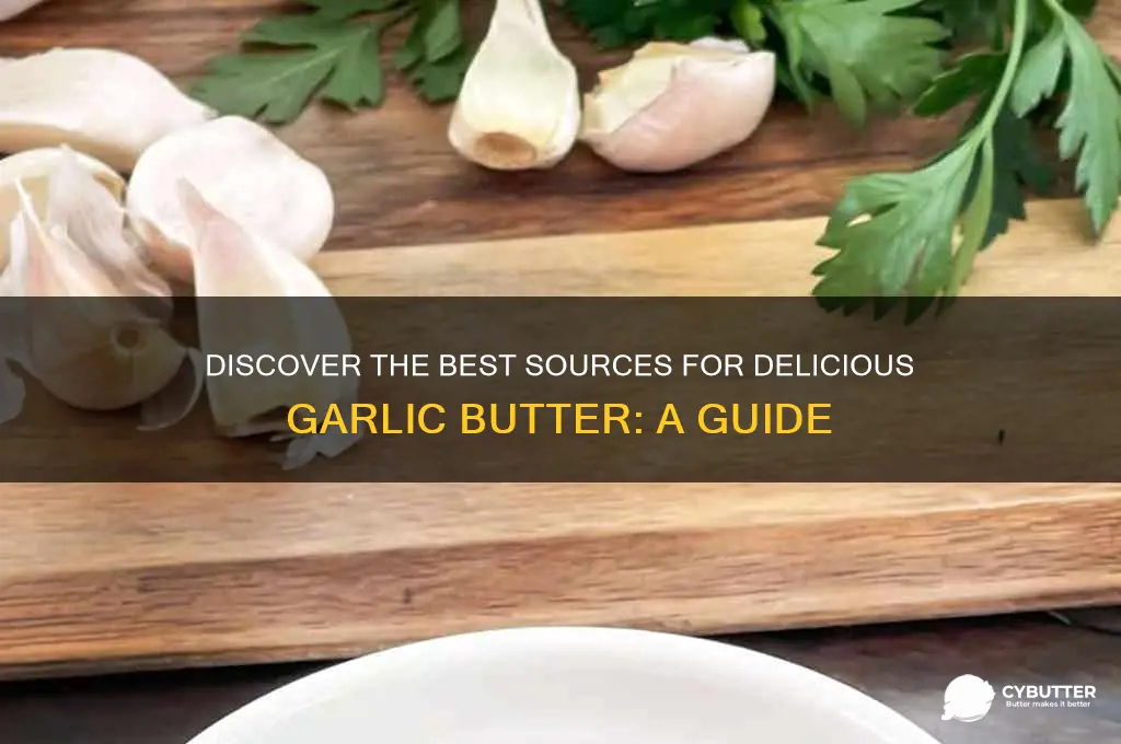 where do you get garlic butter