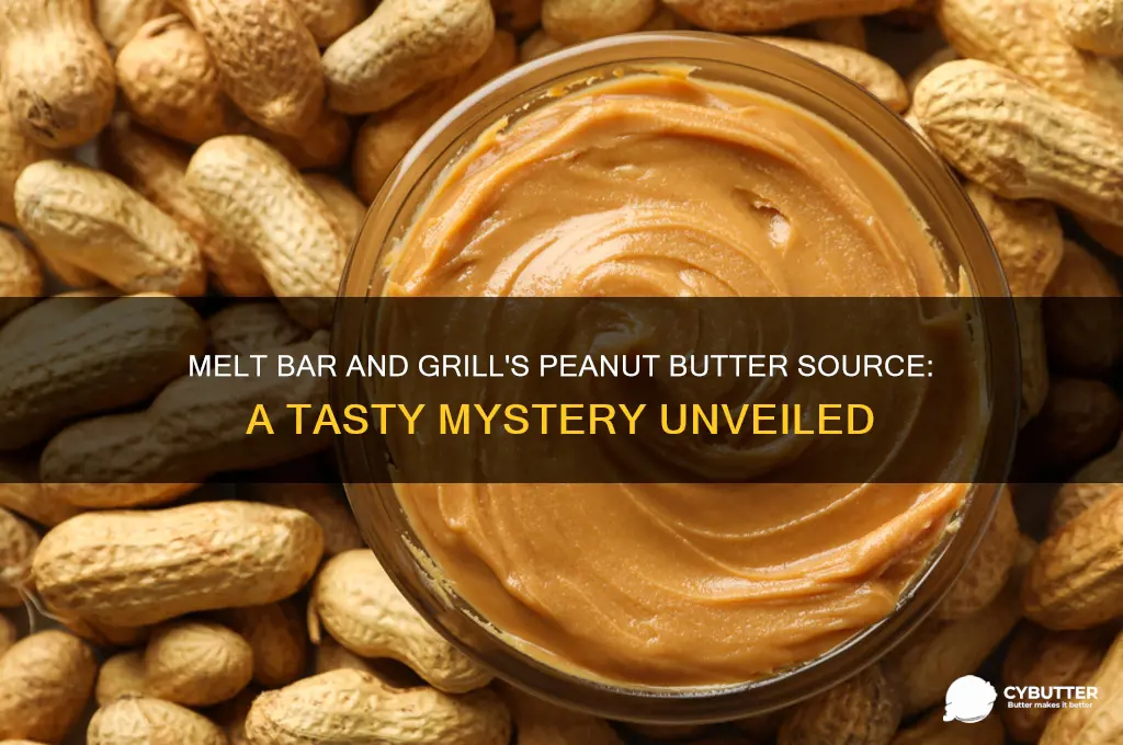 where does melt bar and grill get their peanut butter