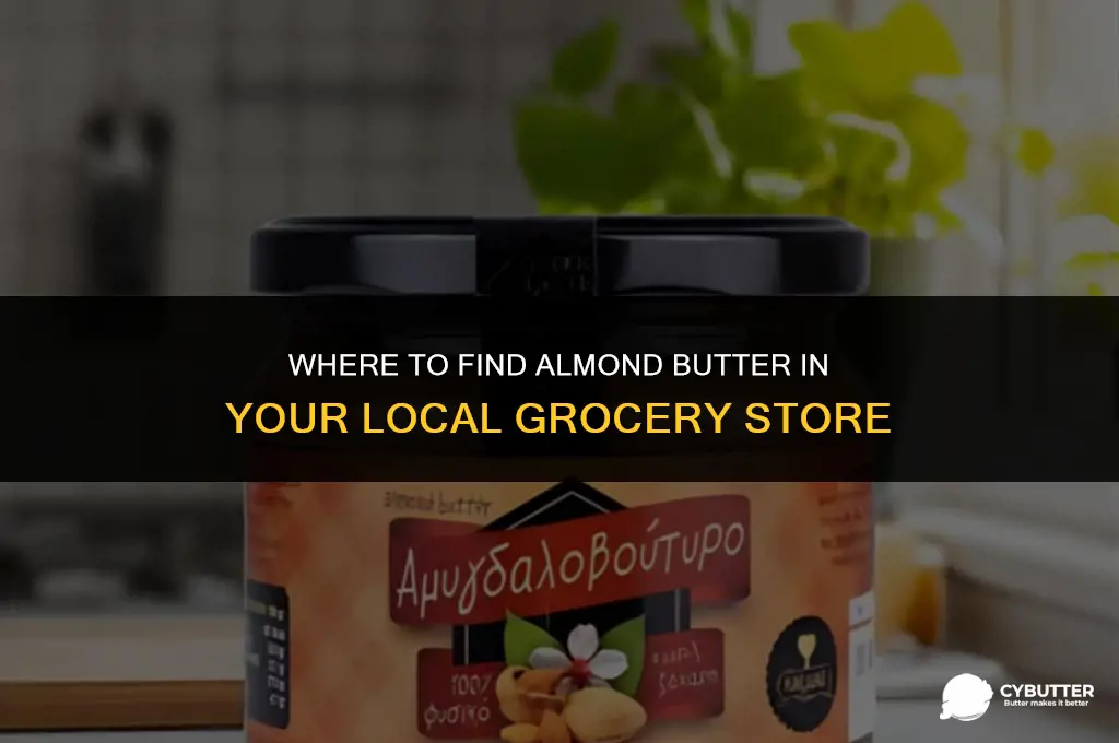 where is almond butter in grocery store