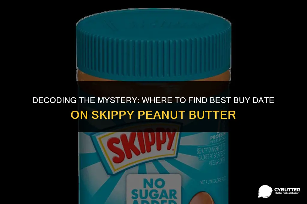 where is best buy date located on skippy peanut butter